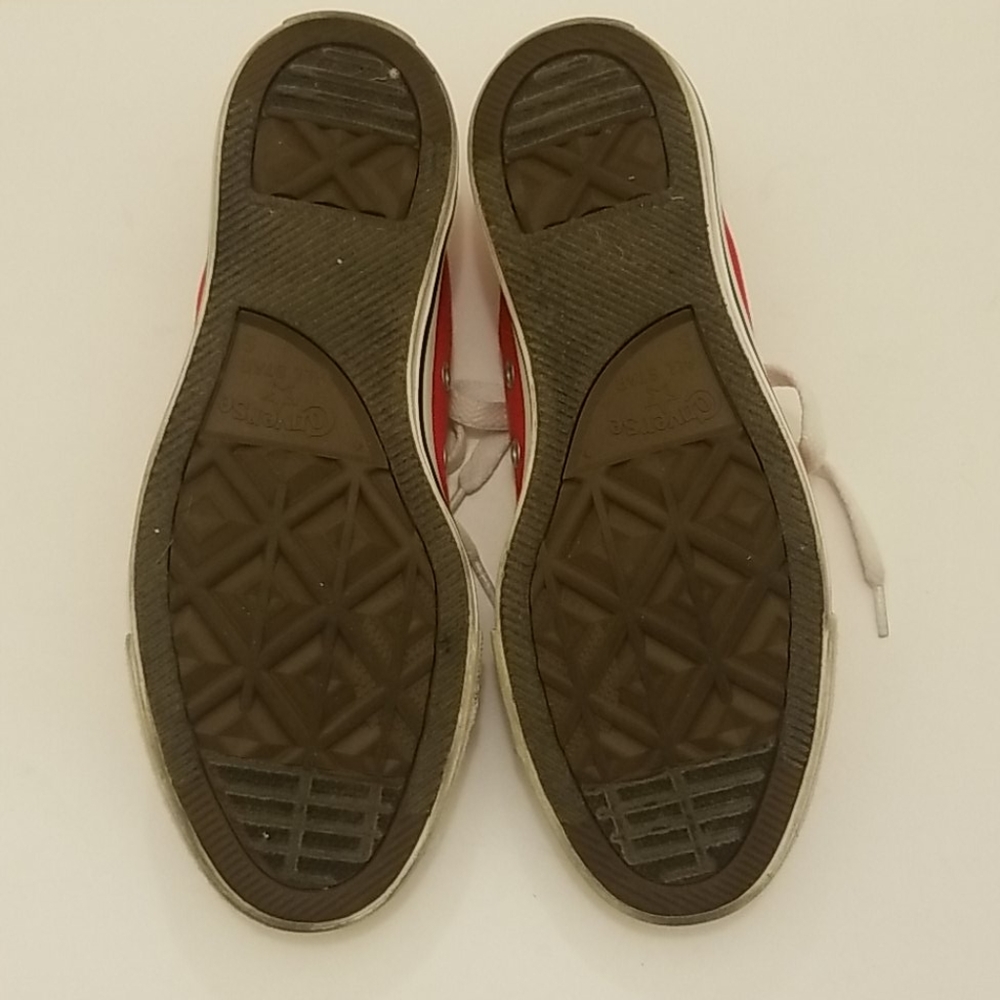 Converse All Star Womens 7 Mens 5 RED - Picture 8 of 10